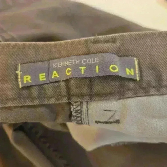 Kenneth Cole Mens Straight Leg Relaxed Fit Cotton Jeans Taupe Size 38W - Picture 8 of 9